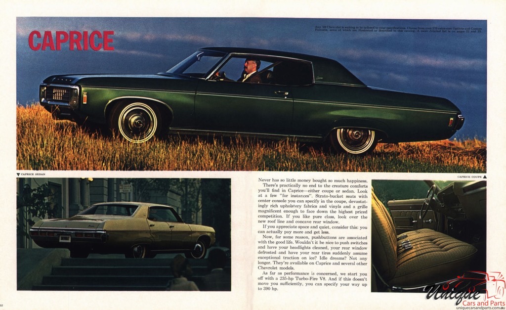1969 Chevrolet Full-Size Brochure Page 2